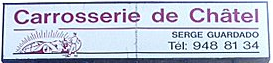 Carrosserie de cha tel